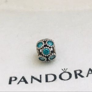 Pandora Blue Topaz Charm